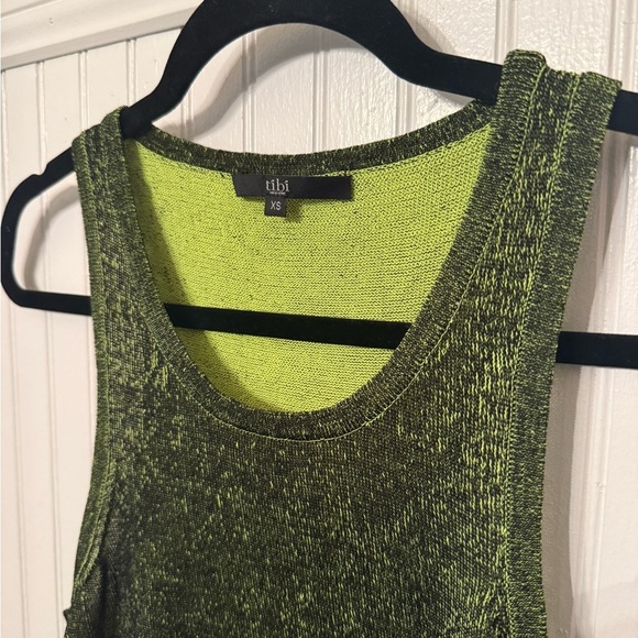 Tibi Green XS Tank Top - Picture 2 of 6